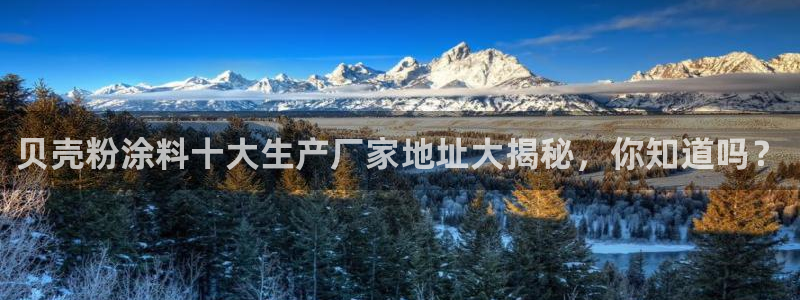 爱游戏全站app官网：贝壳粉涂料十大生产